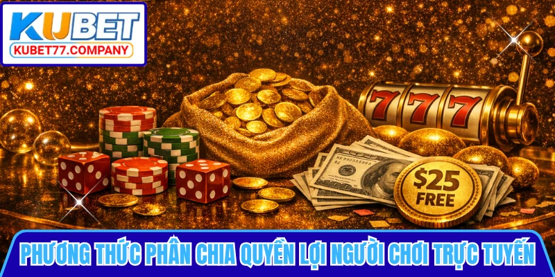 Phương thức phân chia quyền lợi người chơi trực tuyến